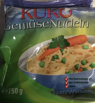Wurzener Kuko Gemüse Nudeln 1x 150g